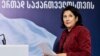 Salome Zurabishvili la Tbilisi, 28 noiembrie 2018