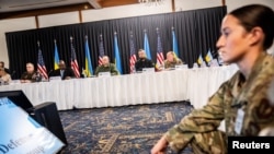 Одне з попередніх засідань «Рамштайну» (вересень 2023 року)