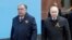 9 травня 2021 року, Москва. Президент Росії Володимир Путін і єдиний іноземний гість параду до Дня перемоги у Москві – президент Таджикистану Емомалі Рахмон (ліворуч)