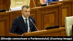 Ion Chicu la prezentarea noului guvern în Parlament, 14 noiembrie 2019