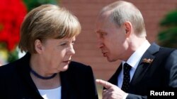 Востаннє канцлер Німеччини Анґела Меркель їздила до Росії з візитом 10 травня 2015 року