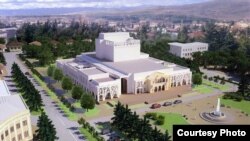 Вскоре в Цхинвале откроется новое современное здание Югоосетинского драматического театра