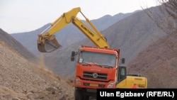 Тогуз-Тороуский район. Строительство альтернативной трассы Север-Юг.