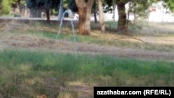  Парк "Независимости" в Ашхабаде. Июль 2021 г. 