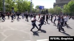 Затримання в Єревані, 18 квітня 2018 року 