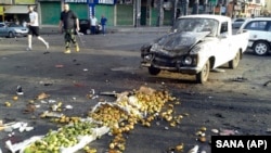 یکی از تصاویر منتشرشده توسط خبرگزاری دولتی سوریه