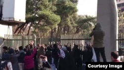 اعتراضات در دانشگاه تهران