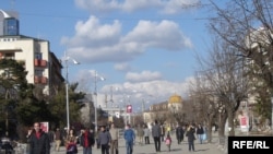 Sheshi Nënë Tereza në Prishtinë.