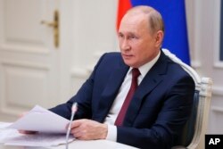 Владимир Путин, Орусиянын президенти.