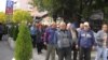 Стечајците на протест пред УЈП во Куманово