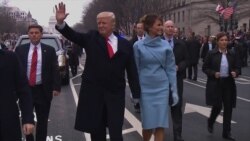 Trump conduce parada inaugurală la Washington, 20 ianuarie 2017