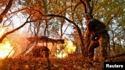 Українські військові на Донеччині, архівне фото