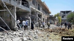 Місце обстрілу, околиці Дамаска, 22 серпня 2013 року