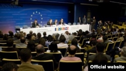 Під час роботи саміту Євросоюзу, Брюссель, 18 червня 2009 р.