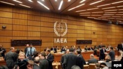 تصوصری از یکی از گردهمایی های آژانس بین المللی انرژی اتمی در وین
