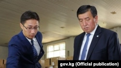 Дастан Догоев и Сооронбай Жээнбеков.