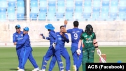 کرکټ؛ د اسيا جام کې د افغانستان د ۱۹کلنو ځوانانو لوبډله.