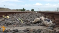 Refugiați la granița sîrbo-ungară...