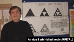 Ankica Benček, profesorica matematike u osnovnoj školi "Gustav Krklec", Zagreb, 17. veljače 2011. Foto: Ankica Barbir Mladinović