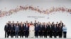 JAPAN -- Leaders and delegates attend a family photo session at the G20 leaders summit in Osaka, Japan, June 28, 2019. 