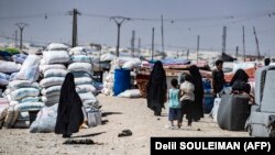 Kamp al-Hol u regiji Rake, septembar 2021. 