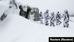 Військові навчання на Яворівському полігоні, 28 січня 2022 року