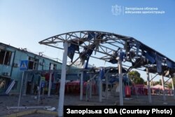 Наслідки російського удару по Запоріжжю 10 серпня 2025 року