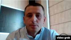 Володимир Кучерявий, проректор з виховної роботи ТНУ ім. Вернадського (скріншот із відео)