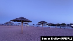 Ысык-Көлдүн жээги. Сентябрь, 2021-жыл. 