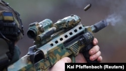 Specijalne snage Ukrajine u blizini Bahmuta, april 2023. 