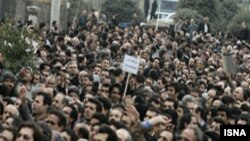 تظاهرات معلمان در تهران.