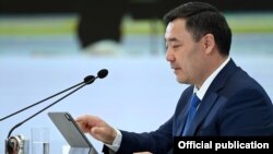 Садыр Жапаров. 