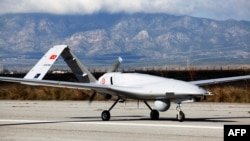 نمونه‌ای از پهپاد بیرق‌دار ترکیه