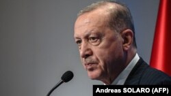 Presidenti i Turqisë, Recep Tayyip Erdogan. Fotografi nga arkivi. 