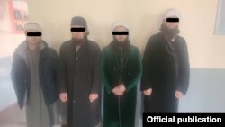 “Йакын-Инкар” кыймылынын кармалган мүчөлөрү.