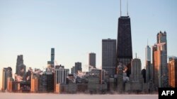 АКШнын Чикаго шаары. Иллюстрациялык сүрөт