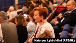 Українці під час концерту Оксани Мухи в Празі 13 лютого 2022 року