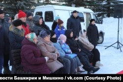 Похороны Артура Ильмурзина, Мишкино, 2025 год