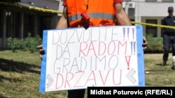 Sa jednog od protesta u BH