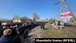 Акция Мырза-Арык айылында өтүүдө.