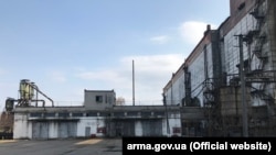 Depozitul de grâu de la Novoaidar/Ucraina. Țara este unul dintre cei mai mari producători de grâu, porumb și ovăz din lume.