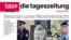 Cazul Lübcke, prima pagină a ziarului Die Tageszeitung, 2019 