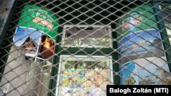 Egy csődbe ment utazási iroda bejárata Budapesten. (Képünk illusztráció)