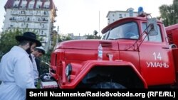 Представники ДСНС чергують у місцях паломництва хасидів