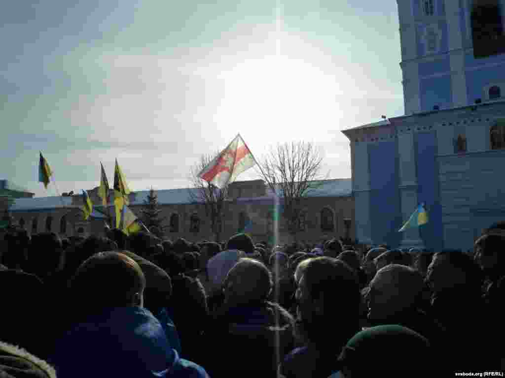 Прощання з Михайлом Жизневським у Києві