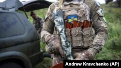 Militar din batalionul Djohar Dudaev care luptă de partea Ucrainei în războiul cu Rusia.st 27, 2022