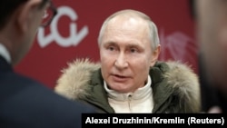 Președintele Federației Ruse, Vladimir Putin. 