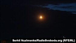 Кадри збиття дрона в небі, 24 травня 2025 року