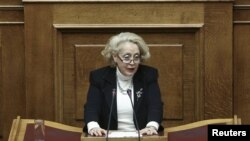 Василики Тану - глава временного правительства Греции