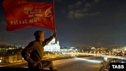 Протест на крыше "Дождя" 27 января